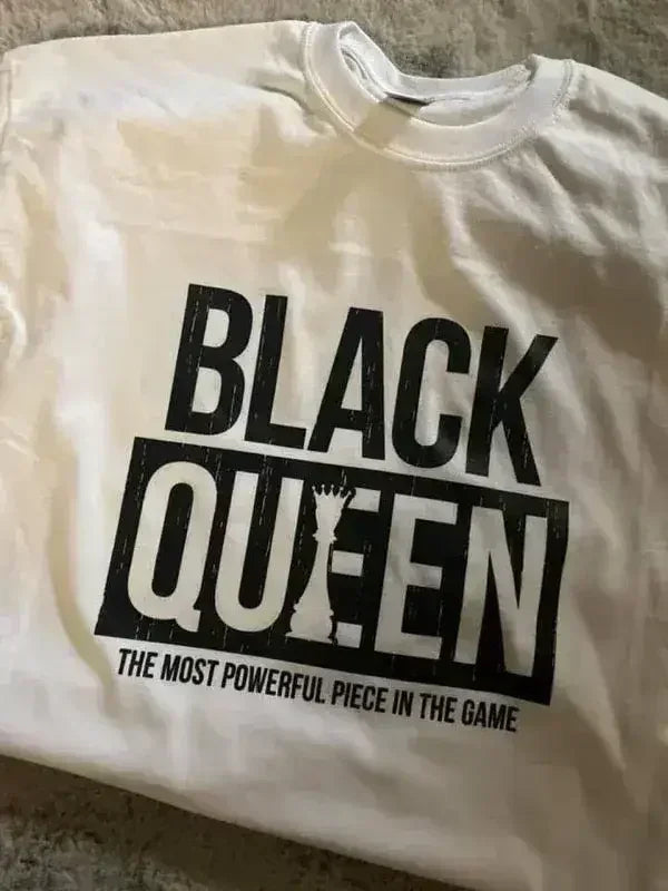 T-shirt Reine Noire | Tee-shirt unisexe Gildan de qualité supérieure, 100 % coton