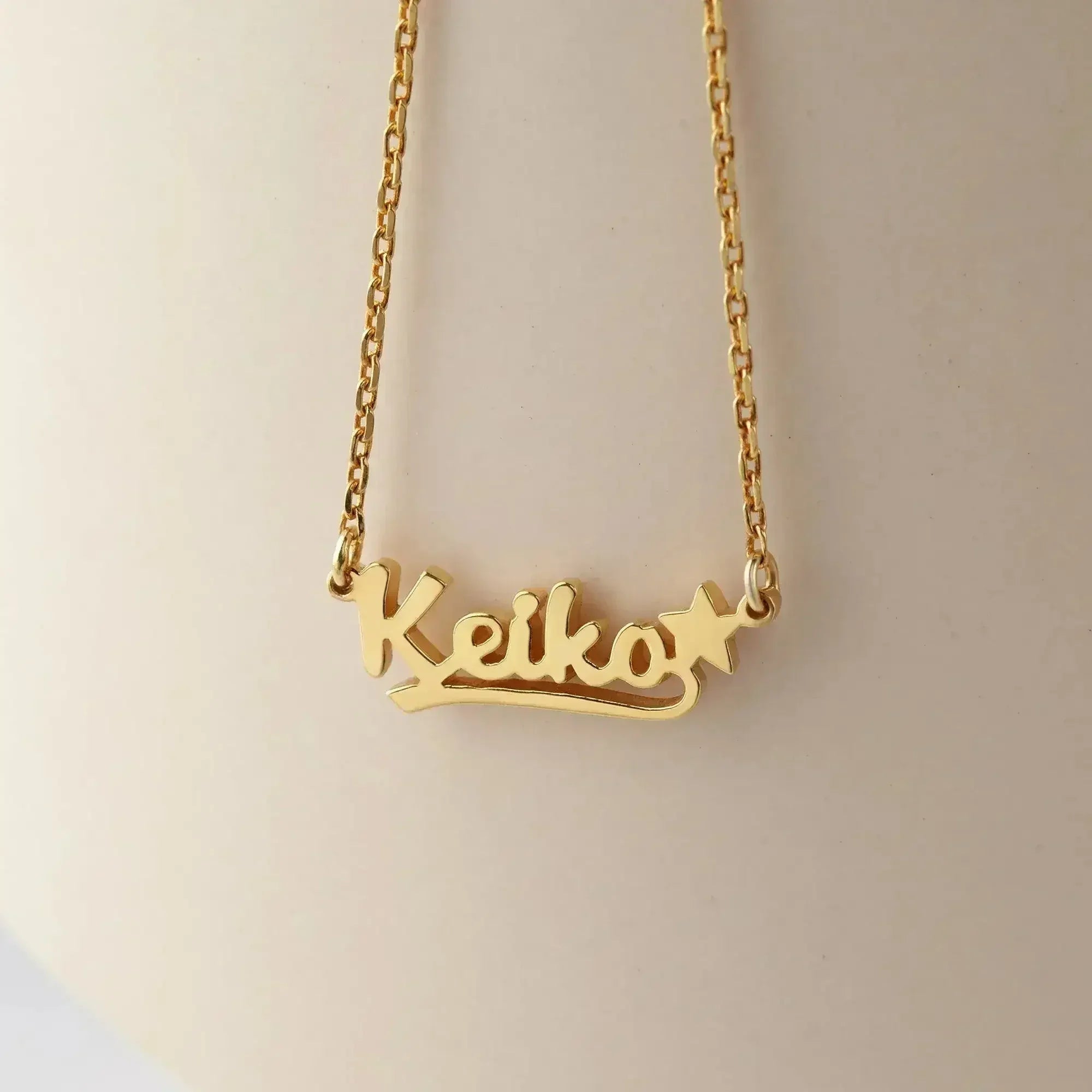 Collier Petite Fille, Collier Prénom Bébé, Cadeau Enfant, Cadeau Naissance