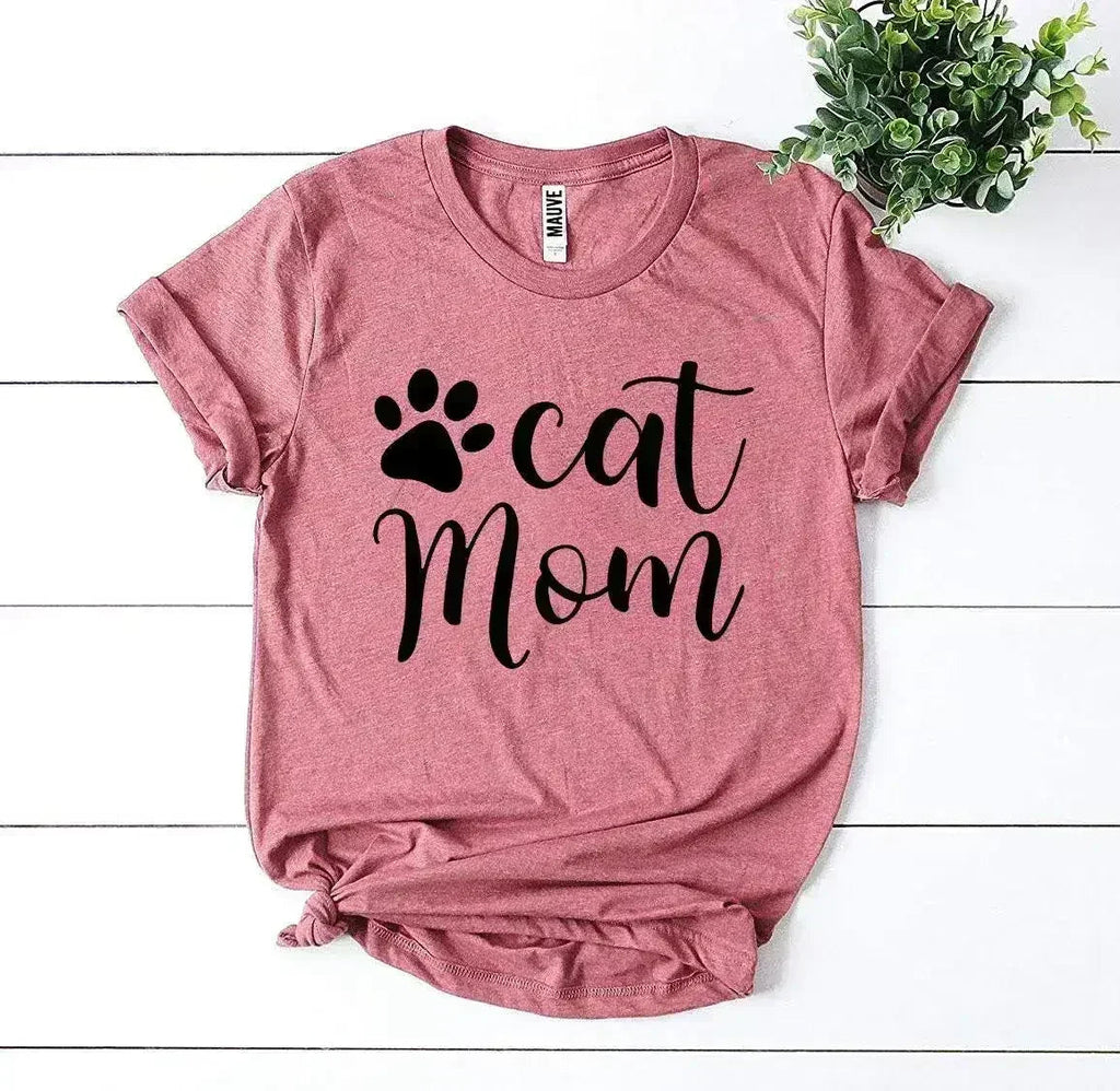 T-shirt Maman Chat