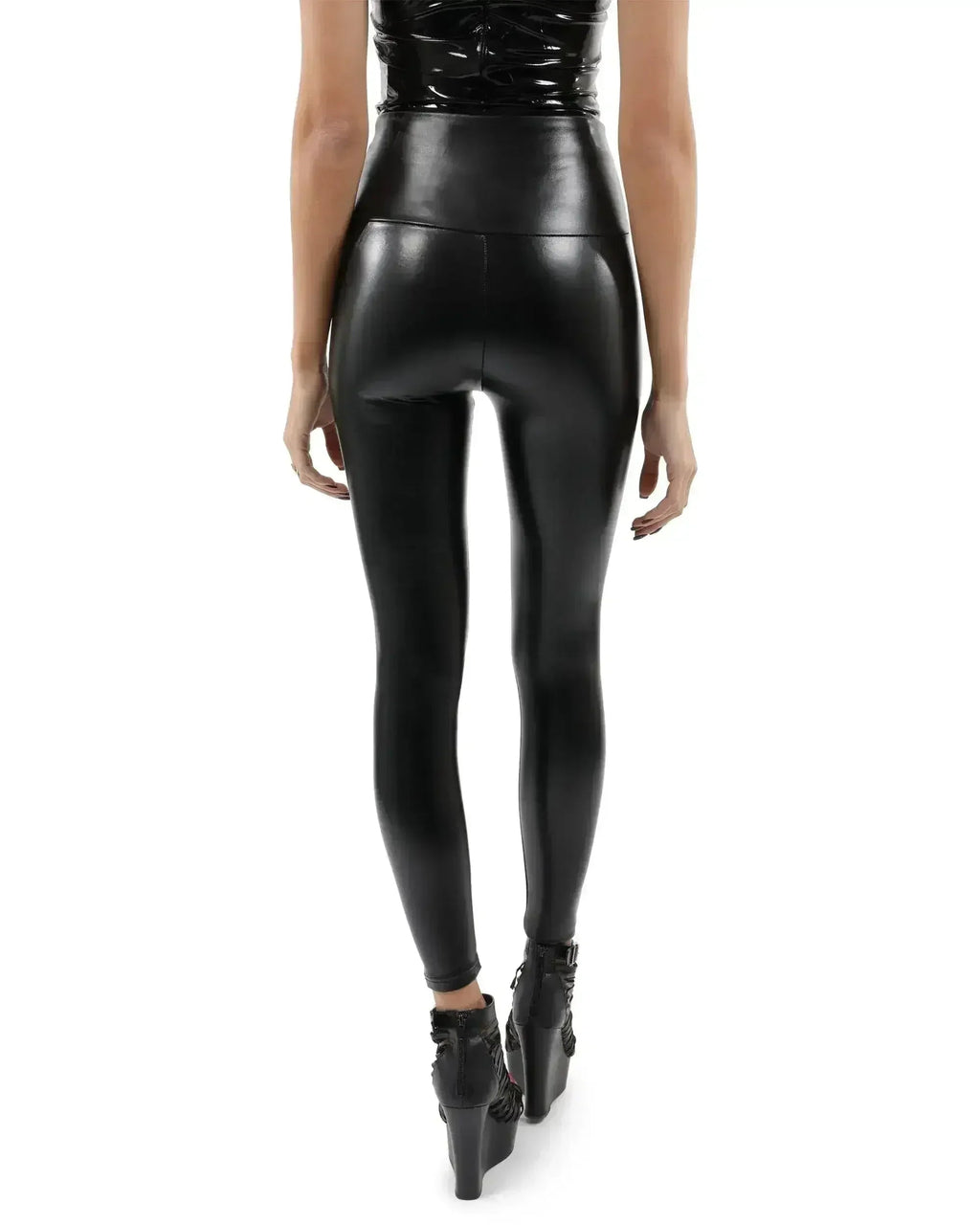 Pantalon legging en similicuir Blantyre