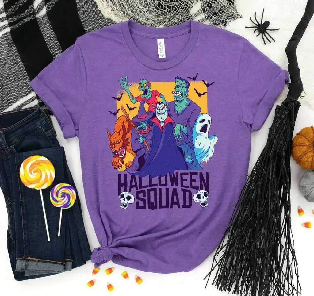 T-shirt de l'équipe d'Halloween