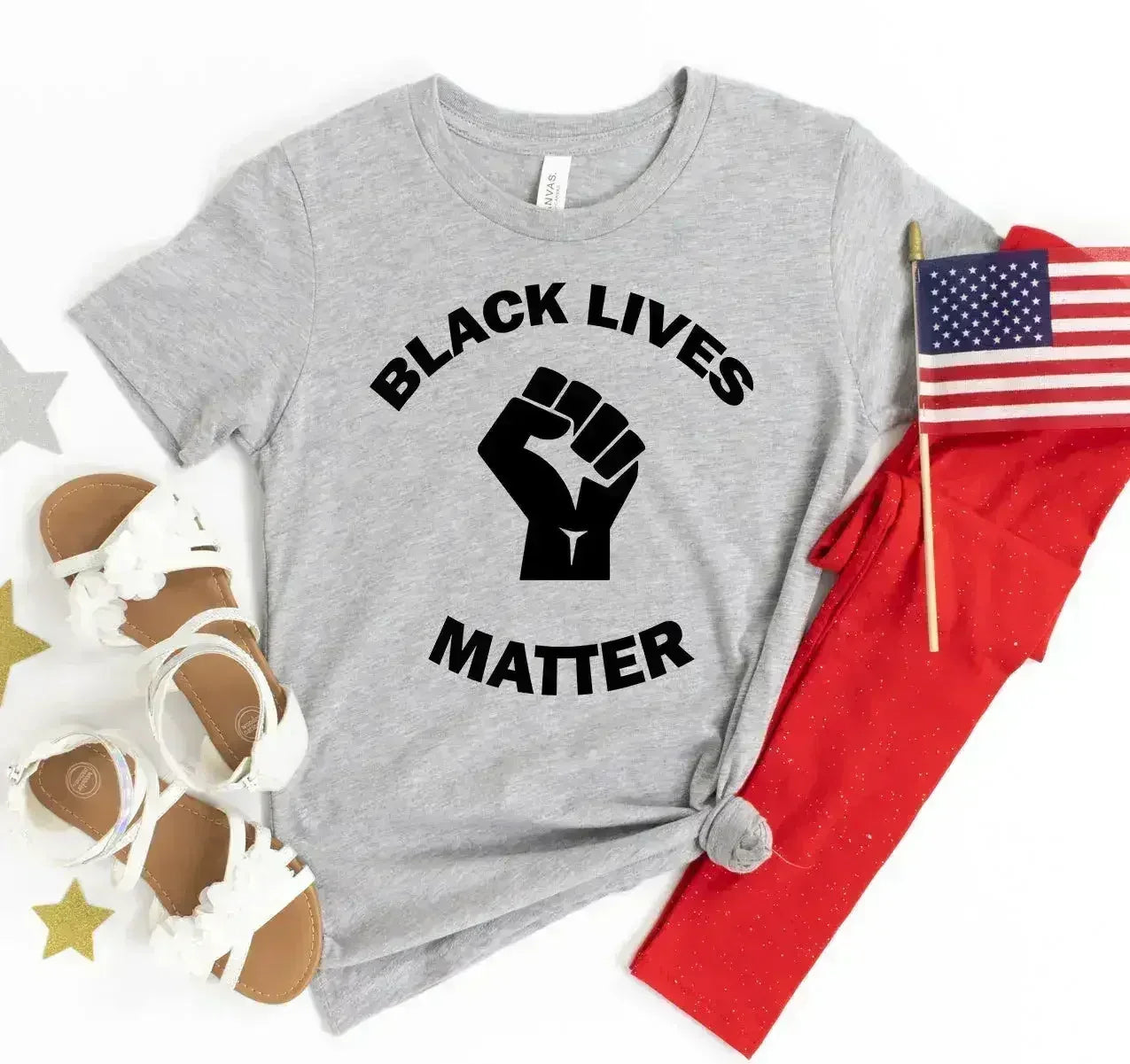 T-shirt Black Lives Matter Unity | Qualité supérieure, Bella Canvas