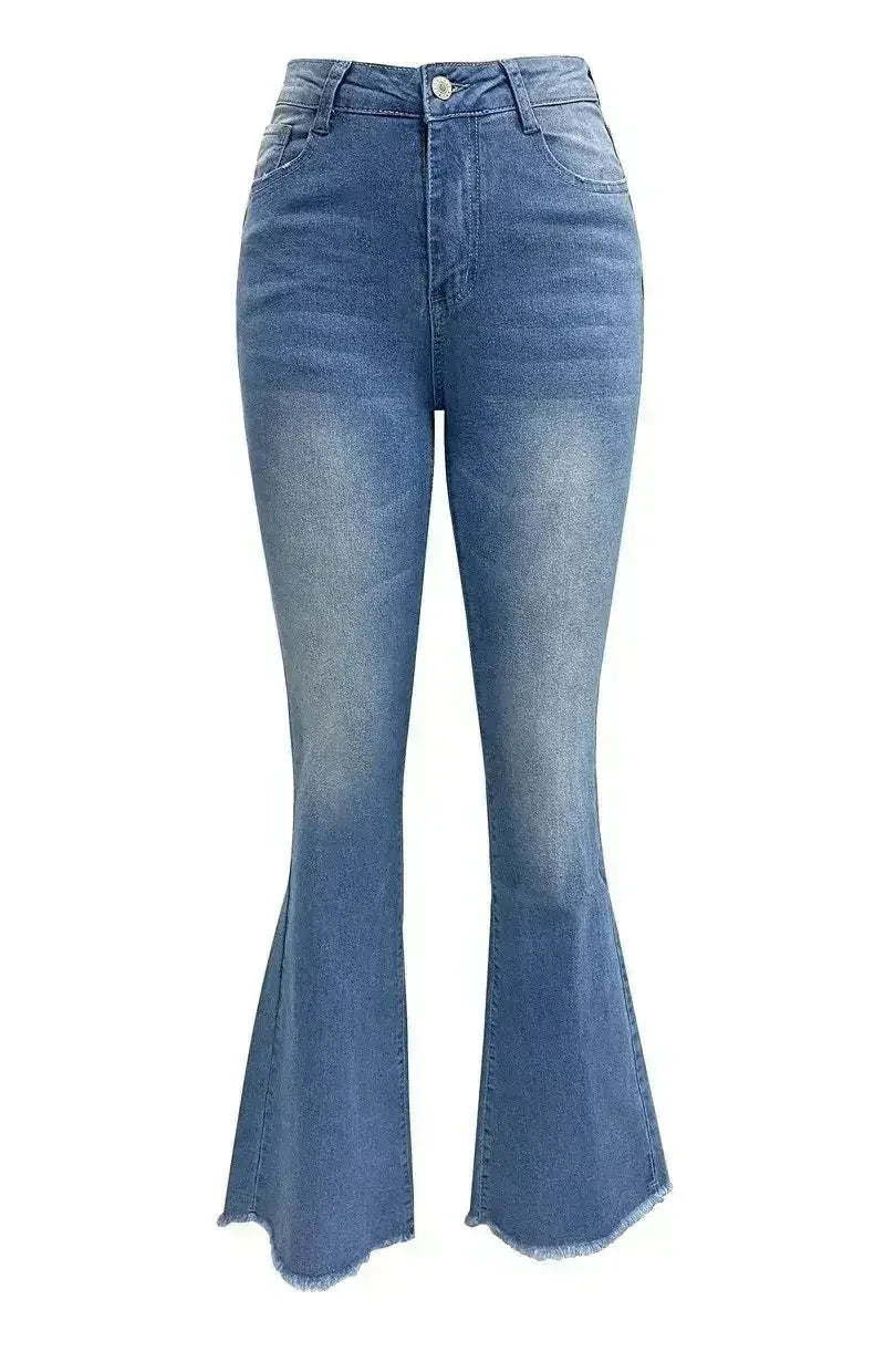 UrbanFade™ Jean en denim délavé coupe ajustée