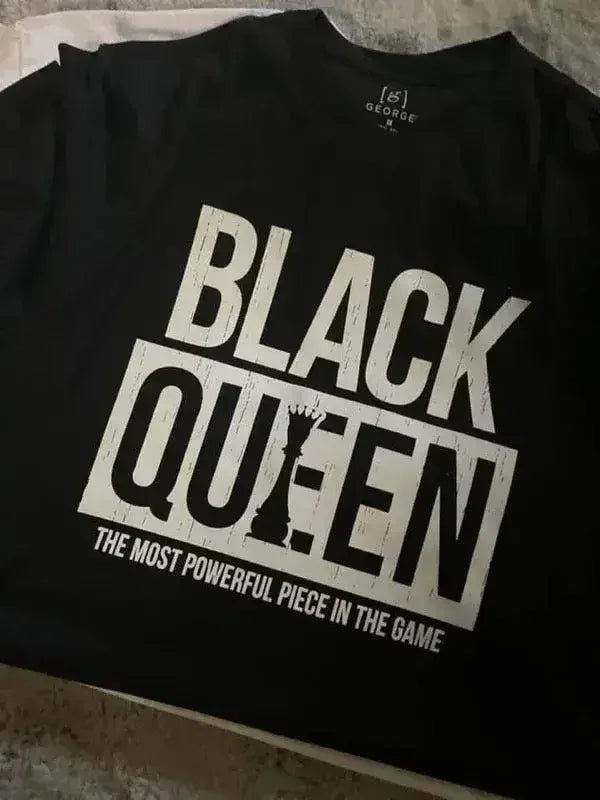 T-shirt Reine Noire | Tee-shirt unisexe Gildan de qualité supérieure, 100 % coton