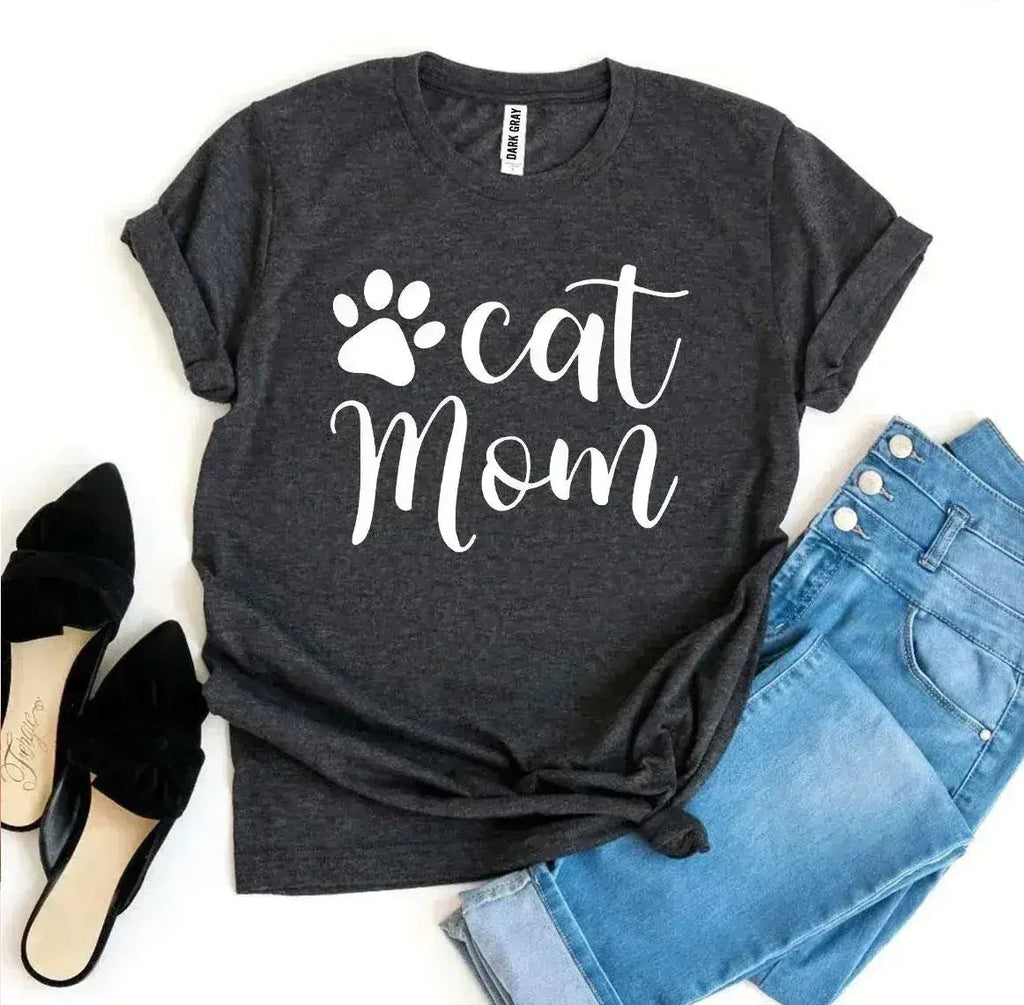 T-shirt Maman Chat