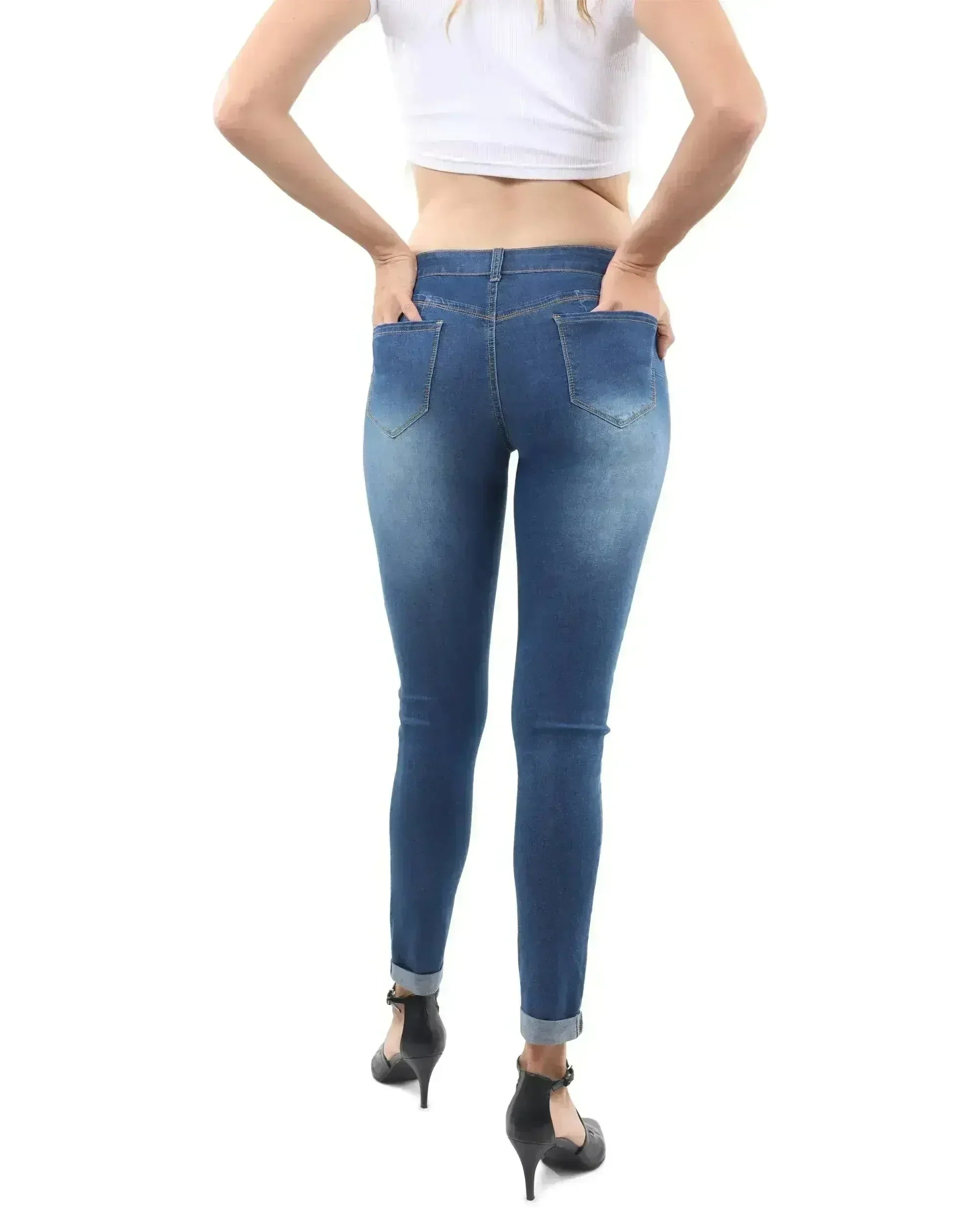 Jean skinny Wallace - Bleu marine