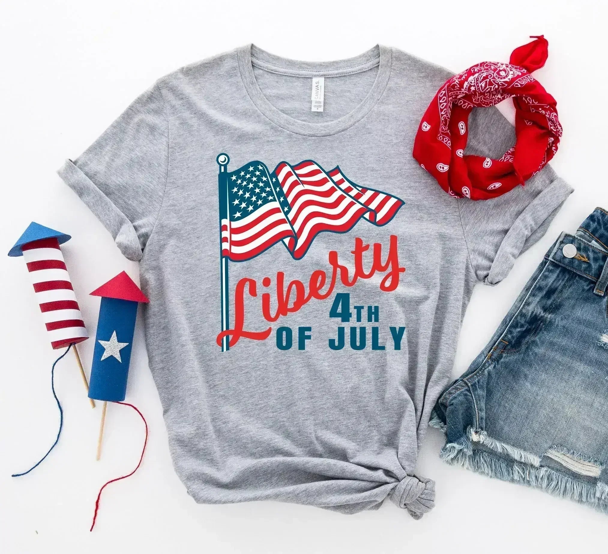 T-shirt Liberté 4 juillet