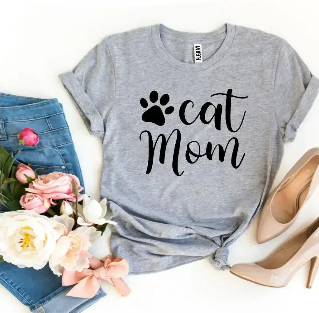 T-shirt Maman Chat