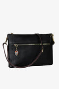 Sac Brillant en Cuir Noir