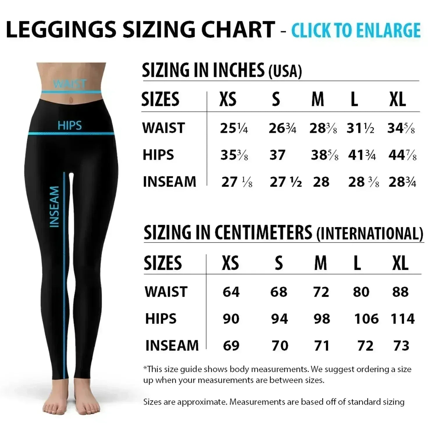 Leggings noirs femme Carpe Koï