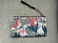 Pochette rose oiseau de paradis