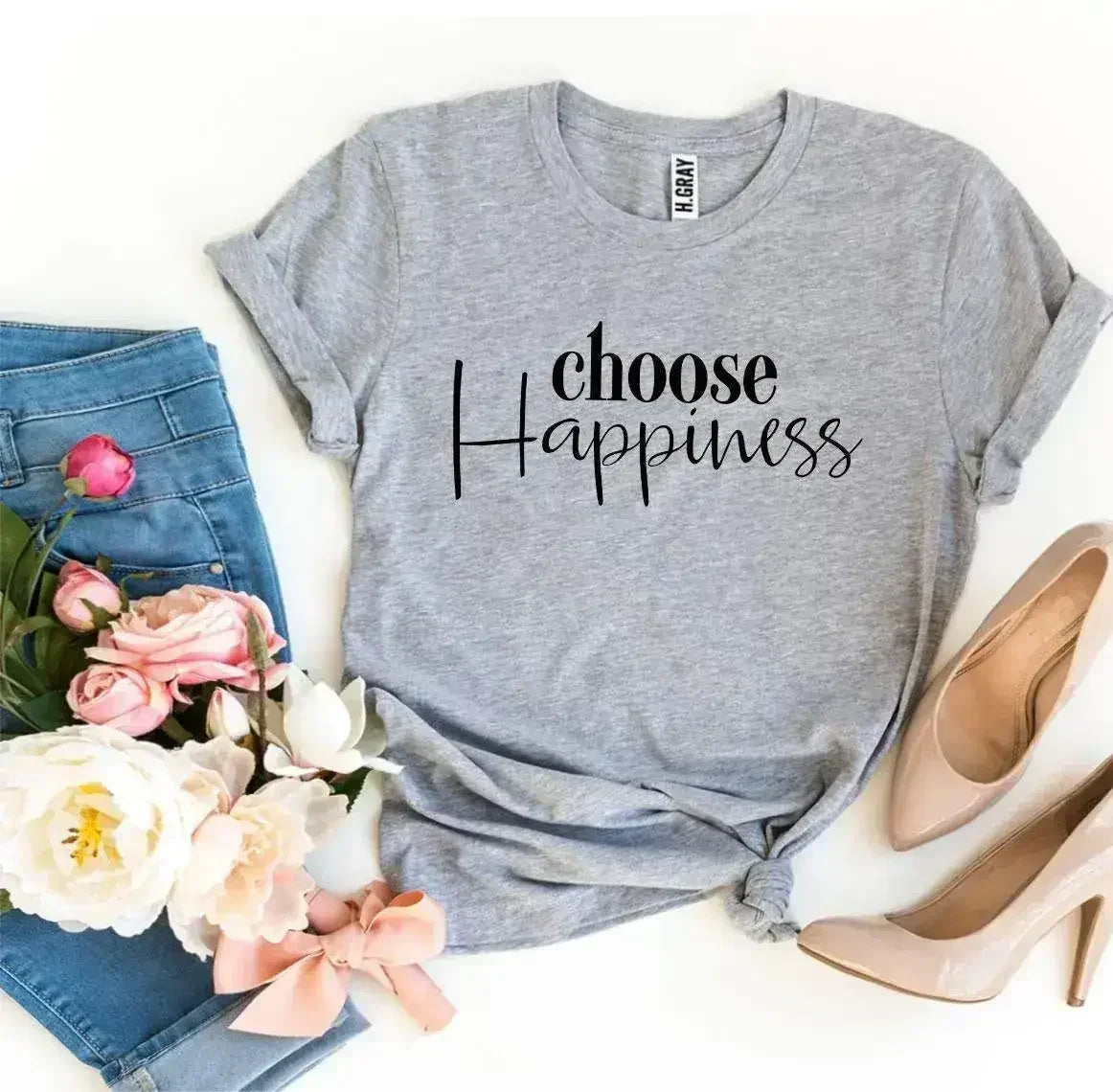 T-shirt Choisis le bonheur