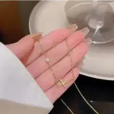 Bracelet/chaîne de cheville croix de foi | Femstylo