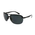 Lunettes de soleil MQ James Black/Smoke – Légères sans monture UV400