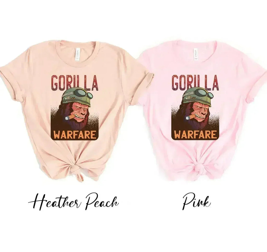 T-shirt « Guerre de gorilles »