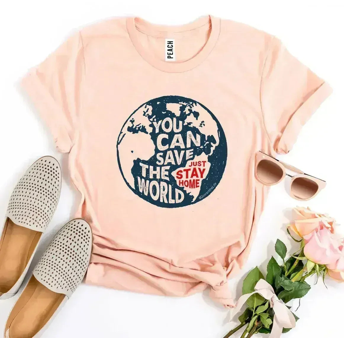 T-shirt You Can Save The World