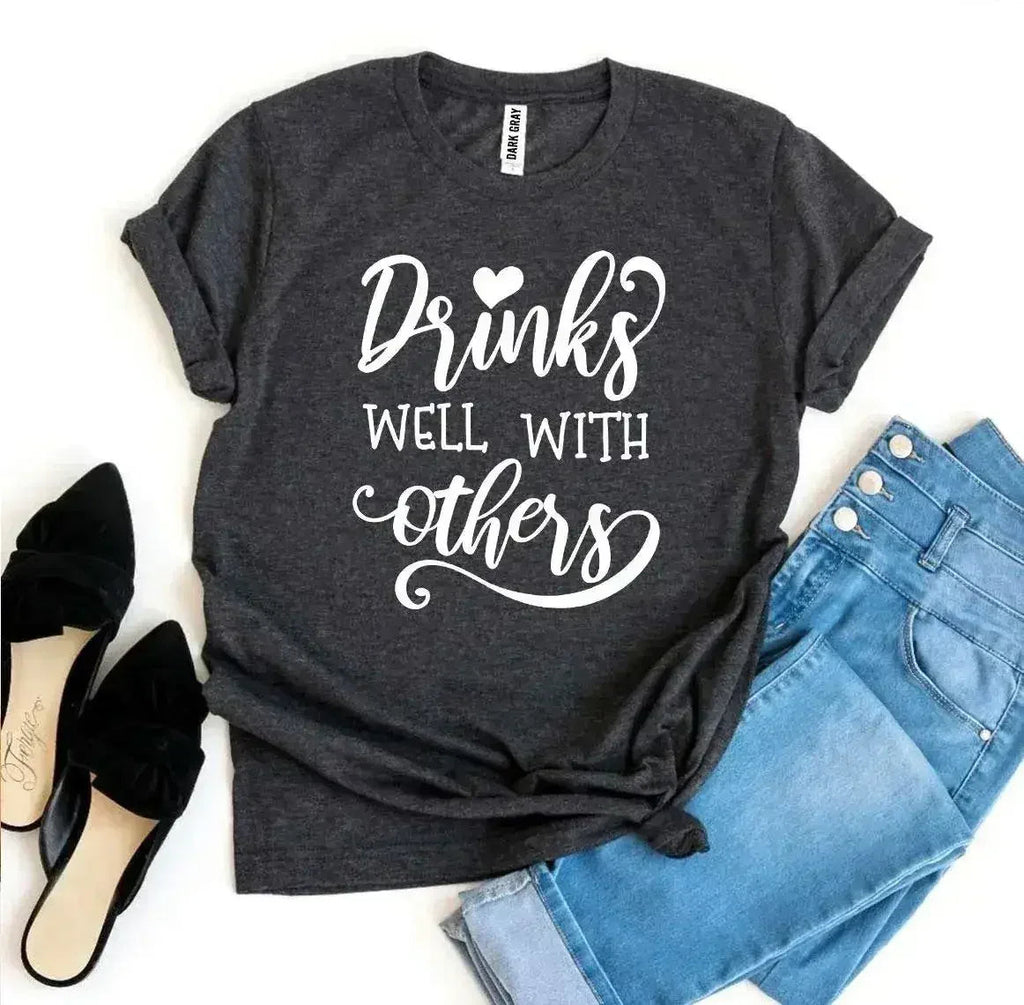 T-shirt Boit Bien Avec Les Autres