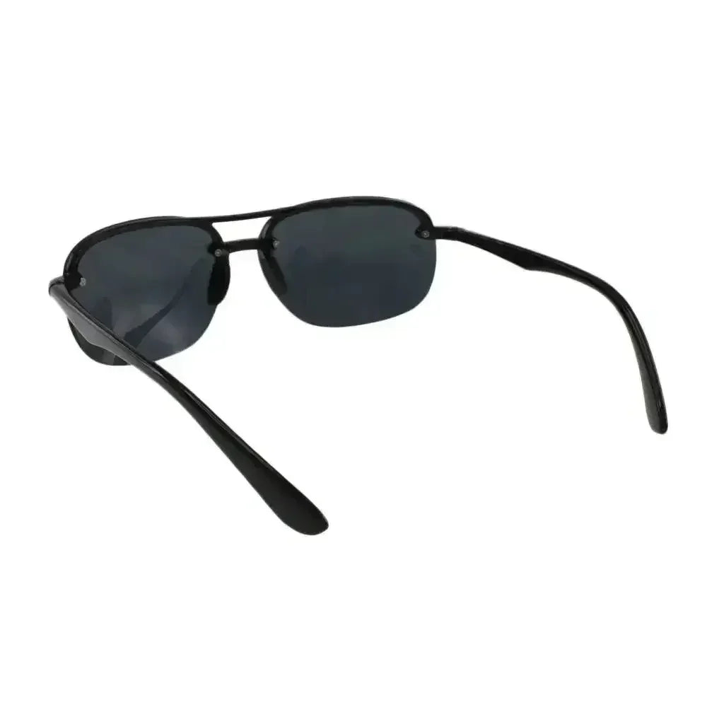 Lunettes de soleil MQ James Black/Smoke – Légères sans monture UV400