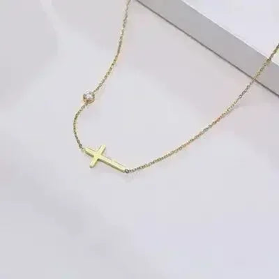 Bracelet/chaîne de cheville croix de foi | Femstylo