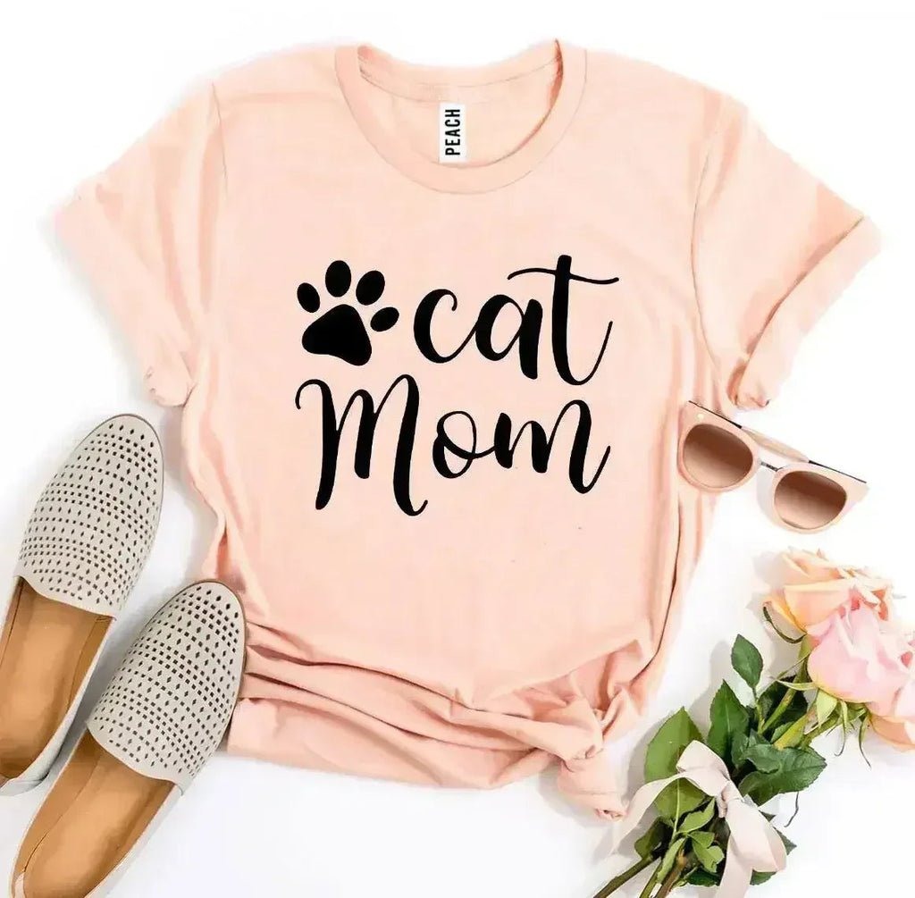 T-shirt Maman Chat