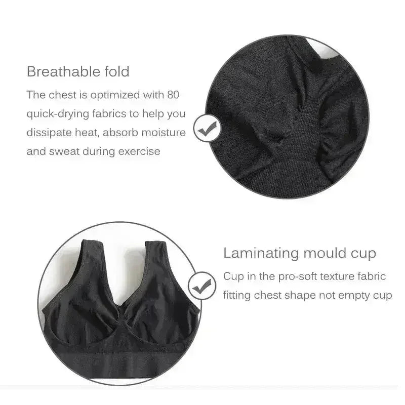 Soutien-gorge de sport confortable pour femmes, brassière de sport