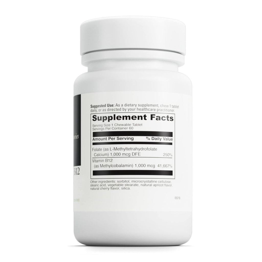 Davinci Folate B12 Actif 60 Comprimés à Croquer