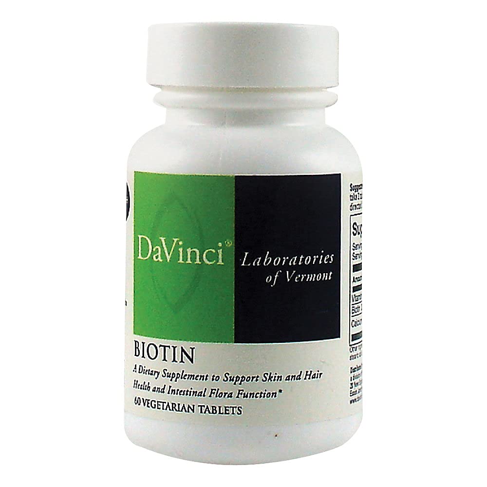 Davinci - Biotine, 1000 mcg, 60 comprimés végétaux
