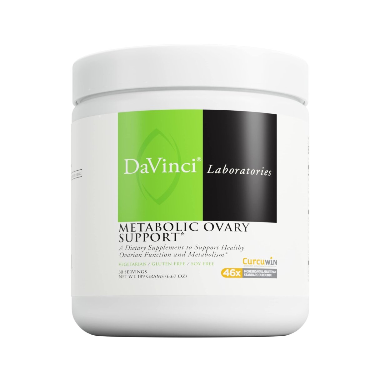DAVINCI Laboratories - Metabolic Ovary Support - 30 Servings - 6.67 Oz