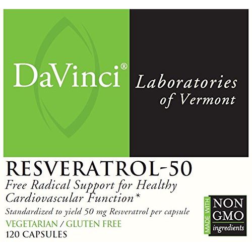 DaVinci Laboratories Resveratrol-50 120 gélules