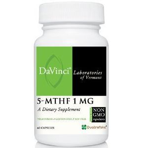 Davinci Labs 5-MTHF 1 MG 60 Capsules