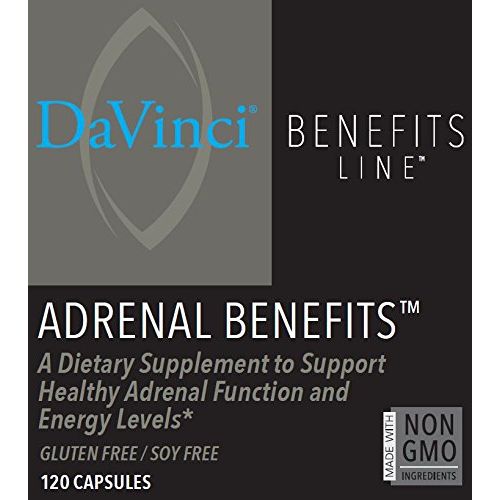 DaVinci Labs Adrenal Benefits, 120 gélules