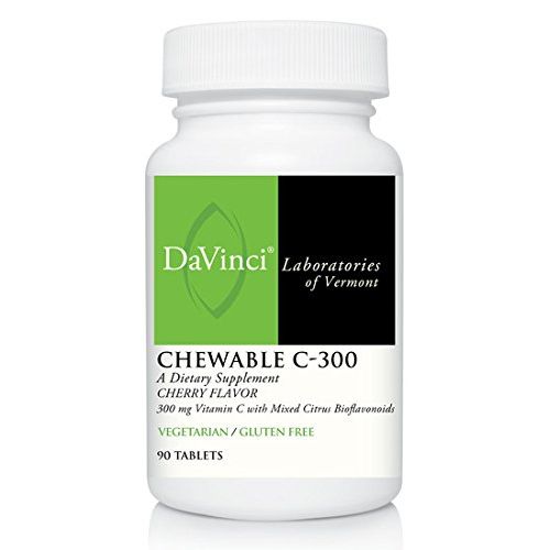 Davinci Labs - Vitamine C à Croquer C-300 Cerise 90 comprimés