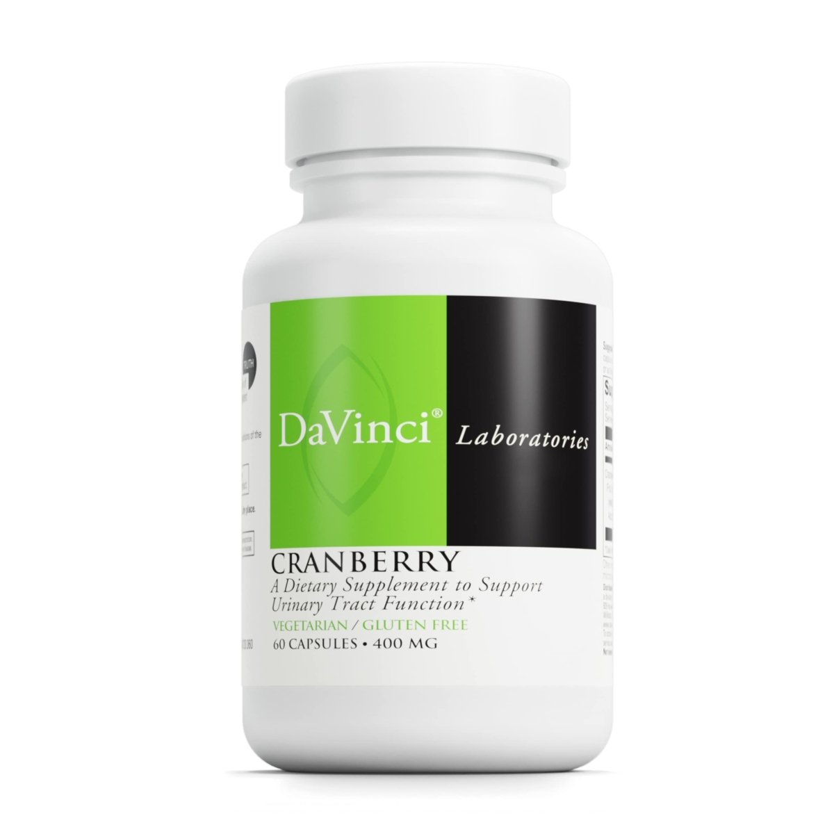 DAVINCI Labs Cranberry - Vegetarian - Gluten-Free - 60 Cranberry Capsules