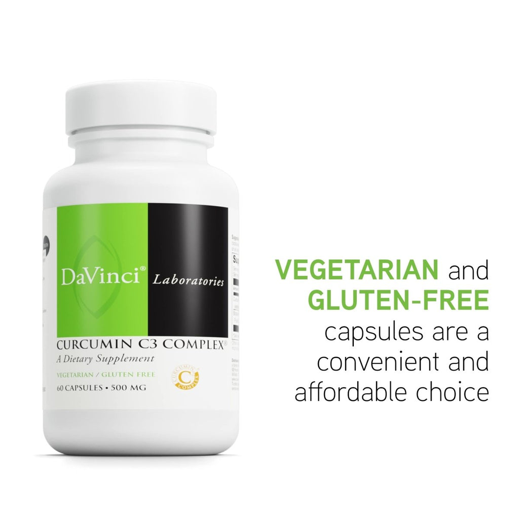Davinci Labs Curcumine C3 Complexe 500 mg 60 Gélules Végétales