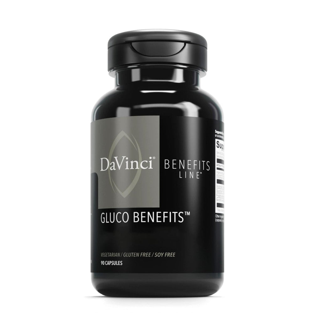 DaVinci Labs Gluco Benefits - 90 gélules végétariennes