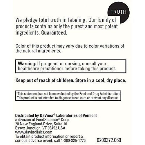 Davinci Labs Sulfate de Glucosamine 500 mg 60 Gélules