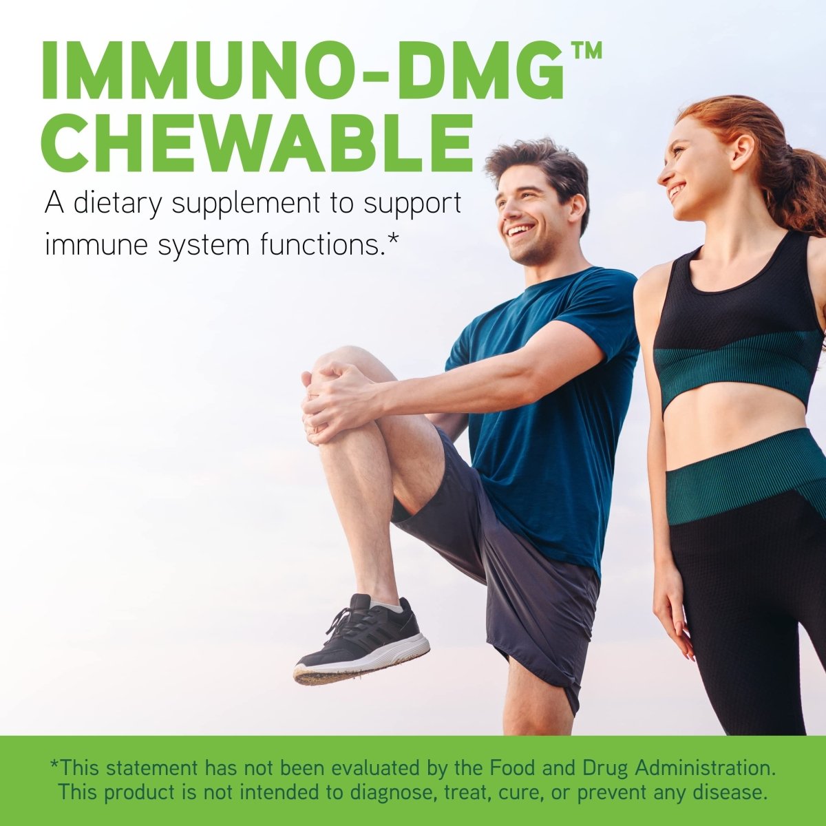 Davinci Labs Immuno-DMG Chewable with Elderberry and Vitamin D3 - 120 Chewable Tablets