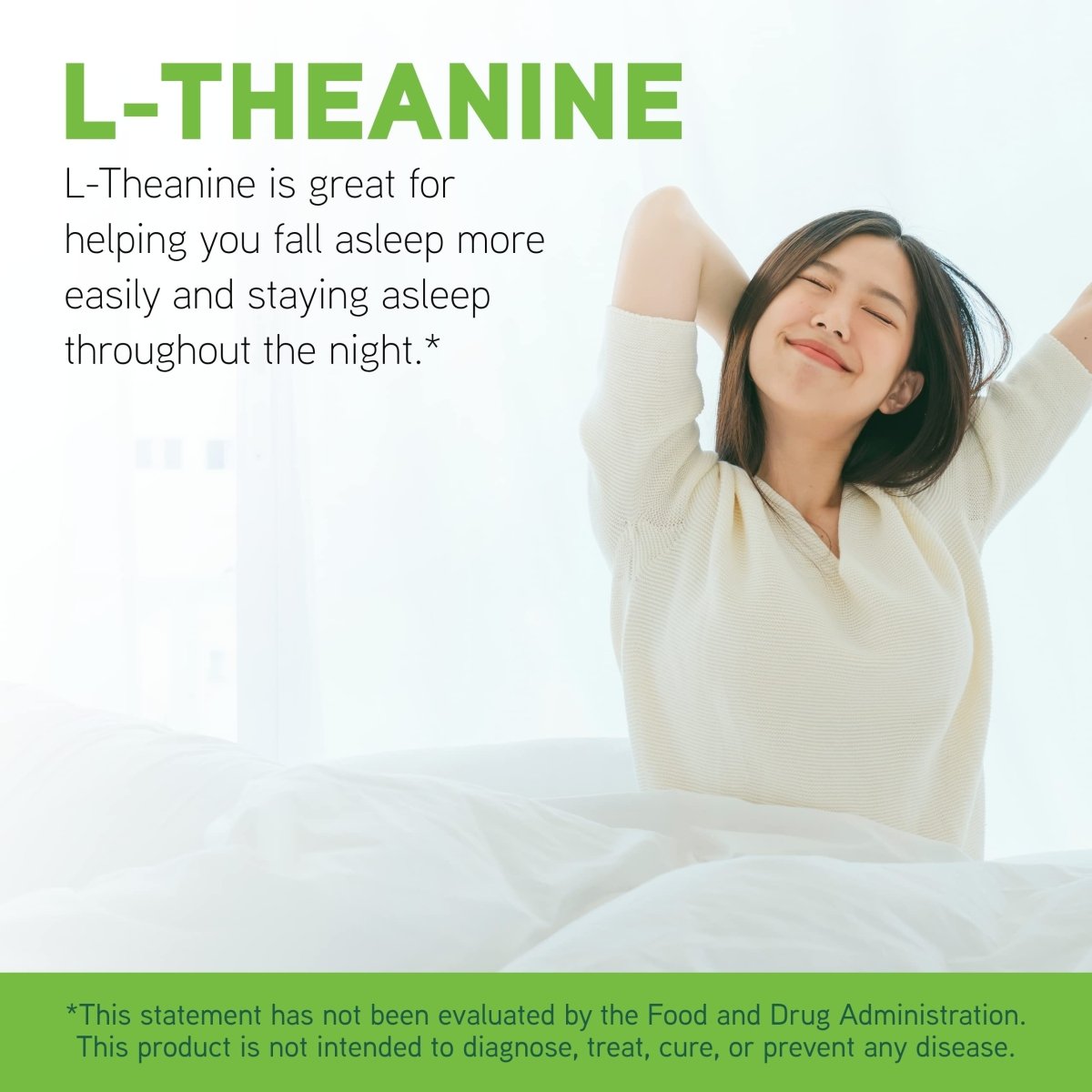 DAVINCI Labs L-Théanine - avec 200 mg de L-Théanine par portion - 60 capsules végétariennes