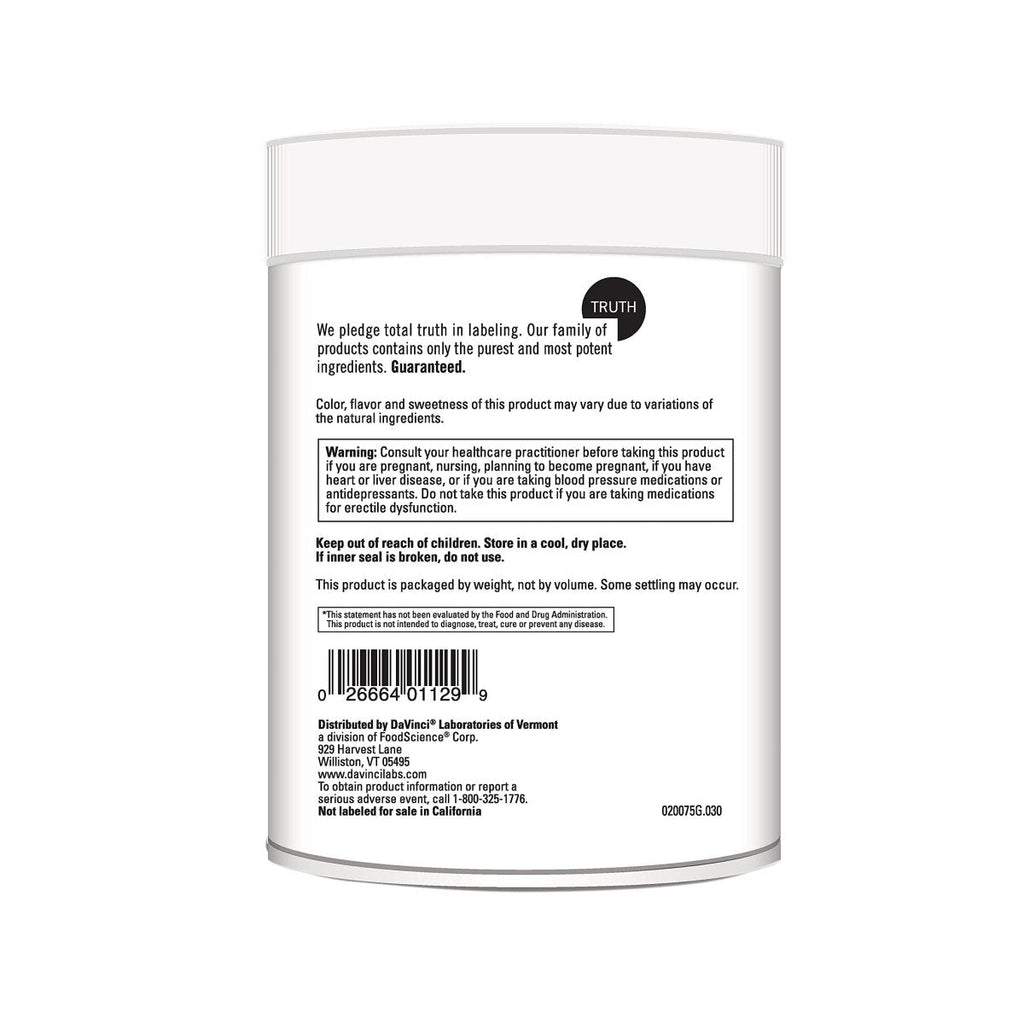Davinci Labs Maxi BCAA Framboise Limonade Énergie 13,23 oz / 30 portions