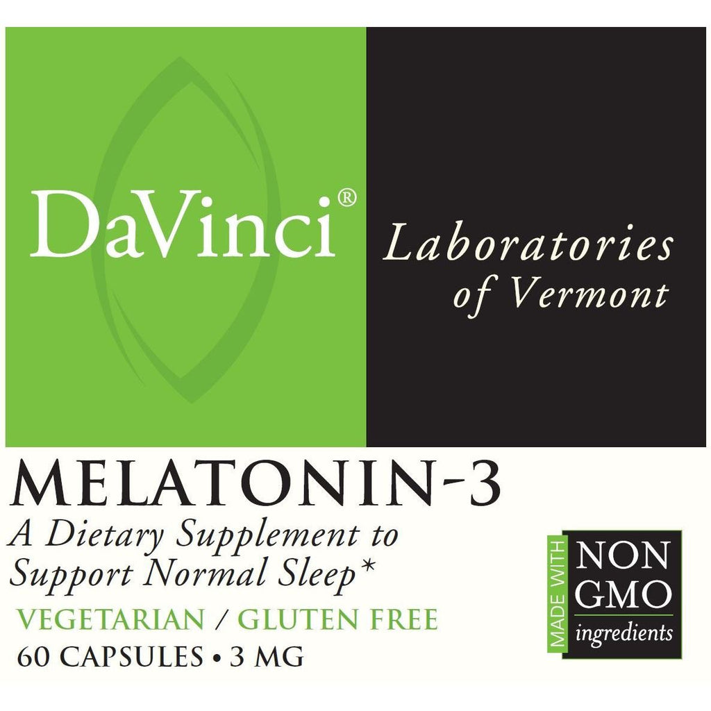Davinci Labs Mélatonine-3 60 Gélules