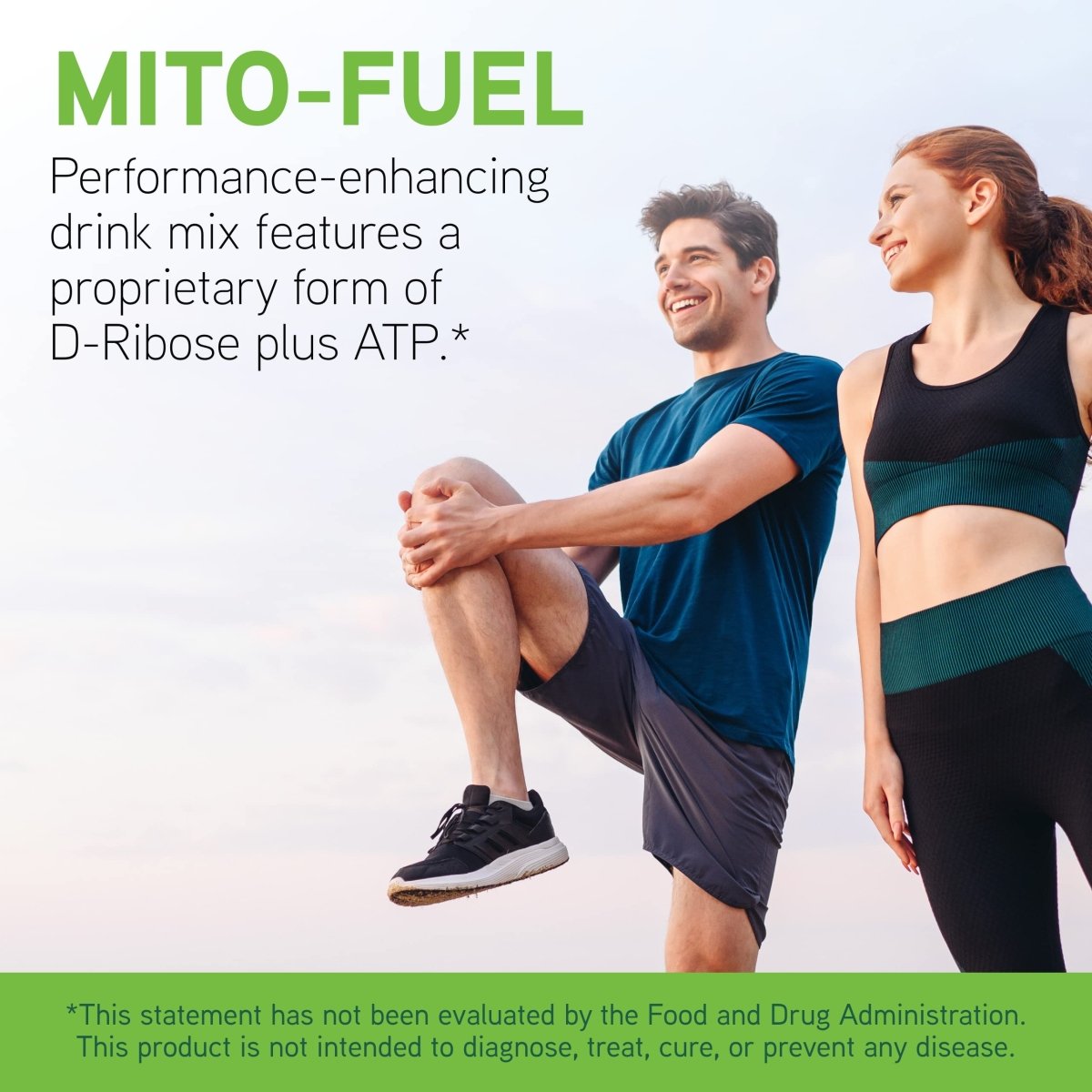 Davinci Labs Mito-Fuel - Complément en Poudre pour Soutenir l'Entraînement et la Récupération Musculaire, la Santé Cardiaque et la Circulation Sanguine - 300 g, 30 Portions