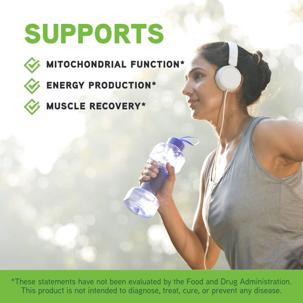 Davinci Labs Mito-Fuel - Complément en Poudre pour Soutenir l'Entraînement et la Récupération Musculaire, la Santé Cardiaque et la Circulation Sanguine - 300 g, 30 Portions