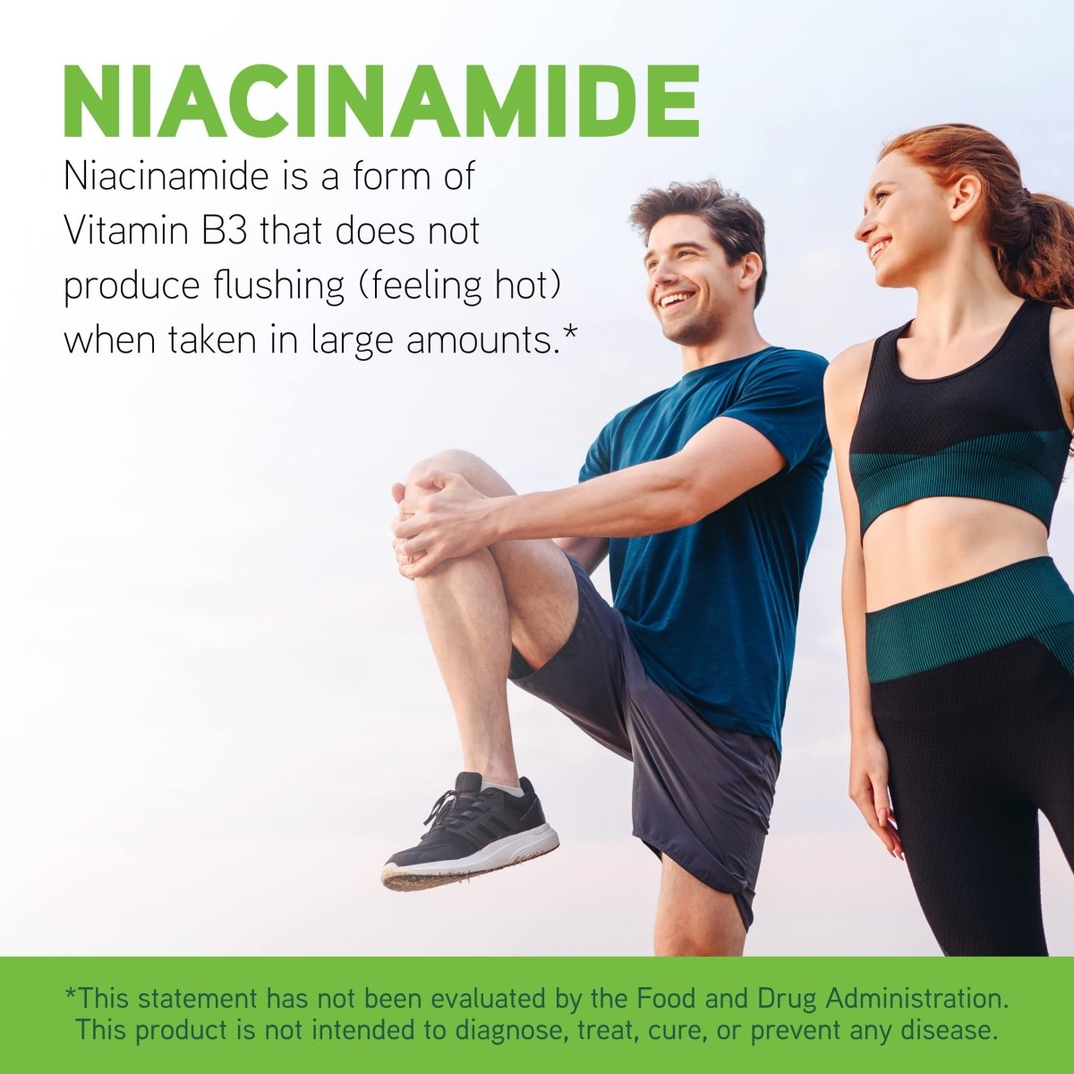 DAVINCI Labs Niacinamide – avec 500 mg de Niacinamide par portion – Sans gluten – 100 gélules végétariennes
