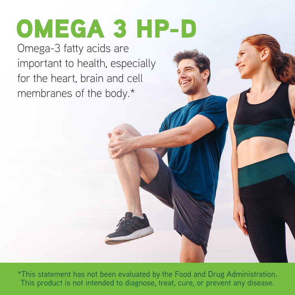 DAVINCI Labs Omega 3 HP-D - Sans gluten - 60 capsules molles
