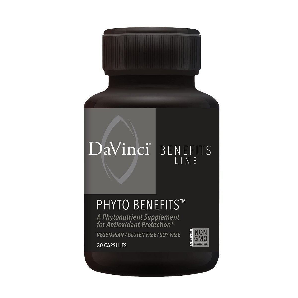 DAVINCI Labs Phyto Benefits - Gluten-Free - 30 Vegetarian Capsules