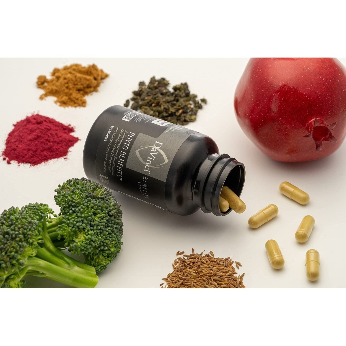 DAVINCI Labs Phyto Benefits - Gluten-Free - 30 Vegetarian Capsules