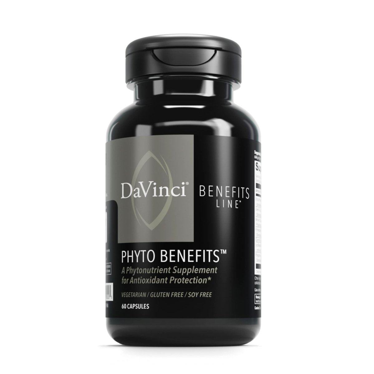 DAVINCI Labs Phyto Benefits - Gluten-Free - 60 Vegetarian Capsules