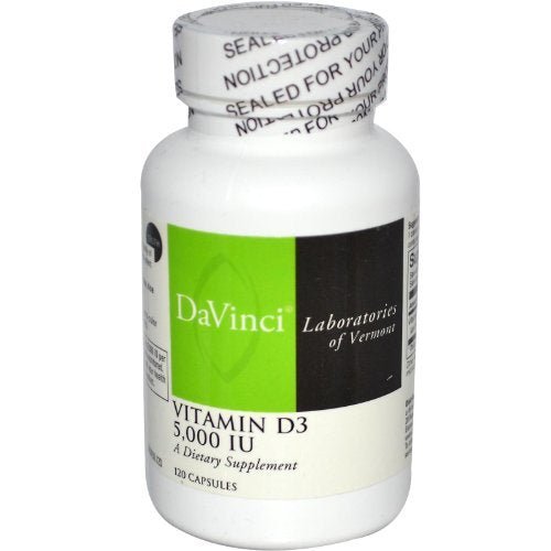 Davinci Labs - Vitamine D3 5000 UI 120 gélules