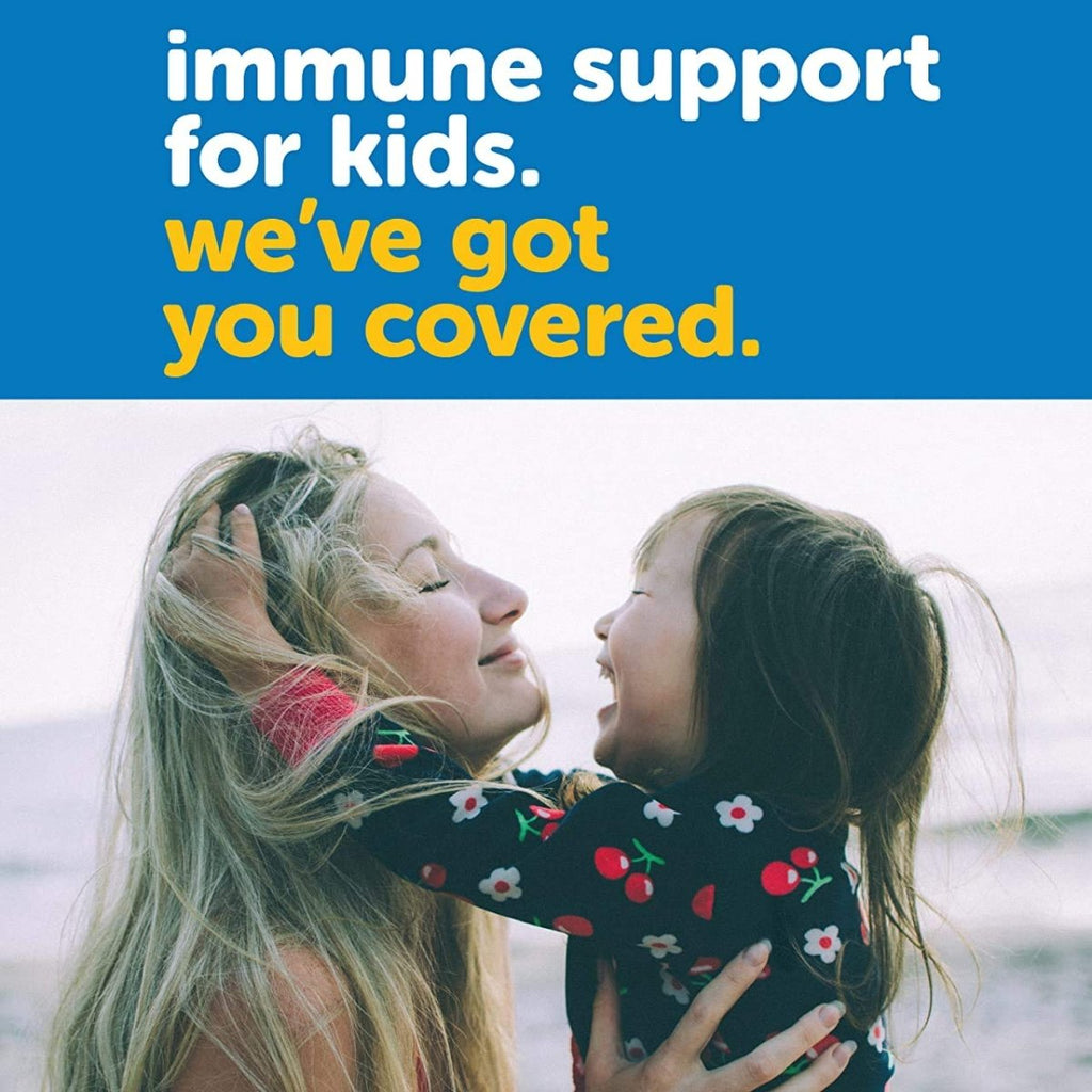 DAVINCI Little Immuni-z + Elderberry - Kids Zinc Lozenge to Support Immune Health, Healthy Lungs and Throat Tissue - Lemon Flavor - 60 Lozenges