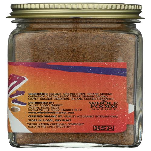 Whole Foods Market, Mélange d'épices bio Garam Masala, 1,9 once